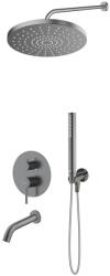 Oltens Set baterie cadă-duș Oltens Molle 34113400, cap de duș Oltens Alvo 37011400, 39100400, 39402400, 39304400, 37102400, 37200400 (36653400)