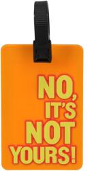 Travelite PVC Luggage Tag Orange
