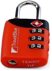 Travel Blue Combi TSA Lock Red