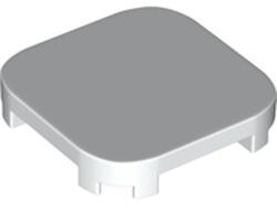 LEGO® Placă netedă modificată 4 X 4 cu colţuri rotunjite (6321214)