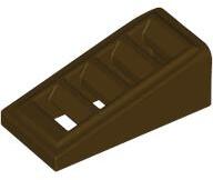 LEGO® Caramida cu Panta 18 2 X 1 X 2/3 cu 4 fante (6509392)