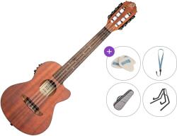 Ortega Guitars RU4MM-CE-TE-8 Premium SET Mahogany Natural Tenor ukulele
