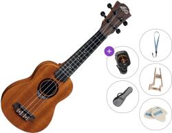LAG BABY TKU-110 Tiki Premium SET Natural Satin Szoprán ukulele