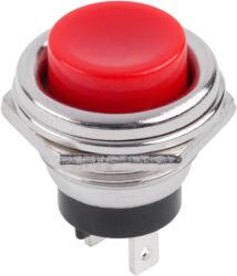  Inne Comutator buton 230V PUSH ON 2 pini, roșu PRK0019B (PRK0019B)