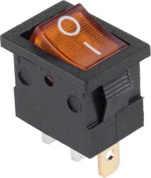  Inne Întrerupător basculant 12V mini 3pin portocaliu PRK0020E (PRK0020E)