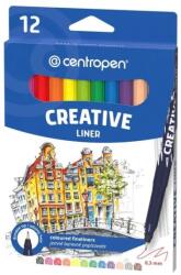 Centropen Linie Creative CENTROPEN 2521 0, 3 mm / set de 12 bucăți