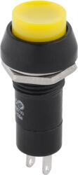  Inne Comutator cu buton 230V rotund galben PRK0011E (PRK0011E)