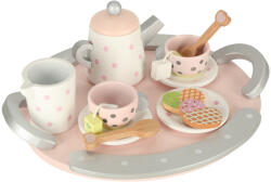 LULILO Set de ceai și cafea din lemn (IK-KX3771) Bucatarie copii