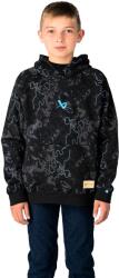 Bauer Ultimate Hoodie Printed Black Gyerek-melegítőfelső L