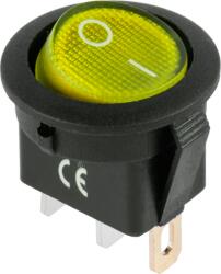  Inne Comutator basculant 12V DC SW01 - galben (L-PRK0018E)