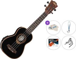 LAG BABYTKU-118SE Premium SET Black Szoprán ukulele