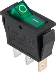  Inne Comutator basculant 230V verde 3 pini PRK0007D (PRK0007D)