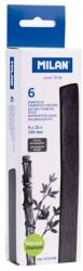 MILAN Carbon natural MILAN 15 x 4 mm, 6 buc