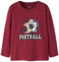 NAME IT Bluza băieți cu mâneca lunga, imprimeu, diverse culori burgundy (14F0C6)