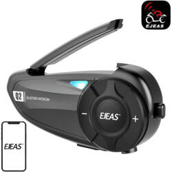 EJEAS Interfon moto EJEAS Q2 pentru cască, Bluetooth 5.1, 800 m (41718)