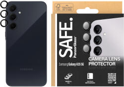 PanzerGlass Protecție lentile cameră pentru Samsung Galaxy A34 5G, Negru, SAFE by PanzerGlass