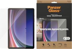 Panzer Sticlă securizată UWF AB pentru Samsung Galaxy Tab S9/S9 FE, Transparent, PanzerGlass