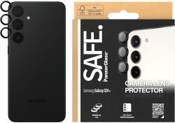 PanzerGlass Protecție lentile cameră pentru Samsung Galaxy S24+, Negru, SAFE by PanzerGlass