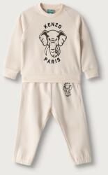 Kenzo Kids melegítő szett bébi pamuttal - bézs 108