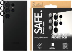 PanzerGlass Protecție lentile cameră pentru Samsung Galaxy S24 Ultra, Negru, SAFE by PanzerGlass