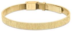 Calvin Klein Sophisticated Texture állítható, sárga arany színű női karkötő CKJ35001008 (CKJ35001008)