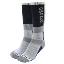 Oxford Șosete termice Oxford OxSocks Regular Gri/Negru/Albastru (M168-140)