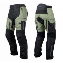W-TEC Pantaloni de motocicletă W-TEC Karmal Kaki cu Negru (29117)
