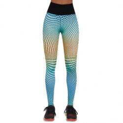 Bas Black Colanţi sport pentru femei BAS BLACK Wave 90 - Multicolori (BB12583-MAIN) - insportline