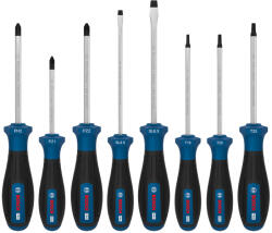 Bosch PRO Csavarhúzó készlet PH/PZ/SL/TX, 8 részes (1600A039PF) - hardtools