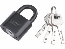 Extol Premium vas lakat, fekete 40mm, 4db kulcs (8857414)