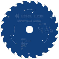  Bosch EXPERT Wood körfűrészlap akkumulátoros körfűrészekhez 160x1, 5/1, 0 20 mm, T24 fog, fához (2608902145) - hardtools