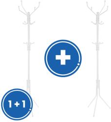 Rauman Állványakasztó Gatlin 1 + 1 INGYENES, fehér