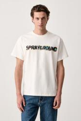 Sprayground férfi pamut póló - bézs M