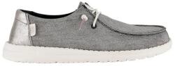 Hey Dude Női cipő Hey Dude Metallic Sparkle 41082-025 méret 41 Szürke (41082-025)