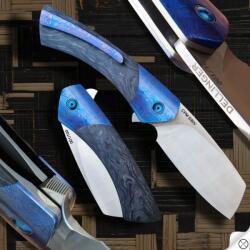  Limitált Dellinger Melting Rain zsebkés, Cpm S90V Flipper (8594195887673)