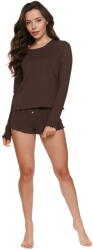 Doctor Nap pijama de damă PM. 7544 CHOCO: S (PM.7544.CHOCO S)