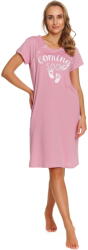 Doctor Nap Cămașă de noapte DOCTOR NAP TCB. 7459 BLUSH ROSE: XXL (TCB.7459.BLUSH_ROSE XXL)