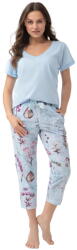 Luna Pijama dama LUNA 1306 albastru: L (34068 L)