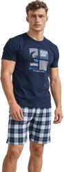 Cornette Pijama pentru tineret CORNETTE 551/56 HAWAII grafit: XS/164 (33660 XS/164)