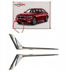AutoDor Bmw 3 G20 G21 2019- Króm Lökhárító Díszléc Elöl Jobb Felső Jobb Alsó