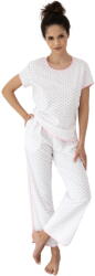 Sensis Pijama dama SENSIS LEXIE alb-roz: M (34057 M)