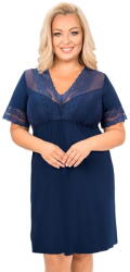 Donna Cămașă de noapte DONNA LINDA PLUS DARK BLUE: 5XL (34027 5XL)