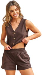 Doctor Nap Pijama dama DOCTOR NAP PM. 7452 BROWNIE: M (PM.7452.BROWNIE M)