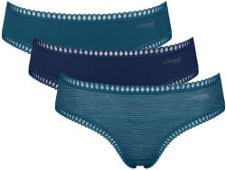 Sloggi Chiloți dama SLOGGI GO CRUSH HIPSTER 3PACK TURQUOISE: S (10219671_M024 S)