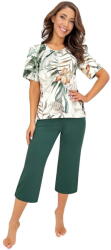 Donna Pijama dama DONNA OLIVIA 3/4 ecru-verde: L (34302 L)