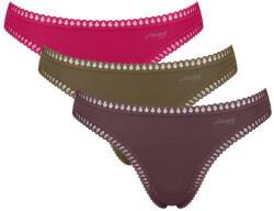 Sloggi chiloți damă sloggi GO Crush String C3P MULTIPLE COLOURS 23: XS (10219704_M023 XS)