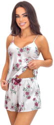 Donna Pijama dama DONNA JULIA 1/2 ecru-floral: S (33862 S)