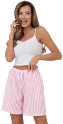 Italian Fashion Pantaloni scurți dama ITALIAN FASHION FARO print roz: L (AAF-KFL-FARO-SKDR L)