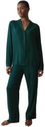 Triumph pijama de damă cu nasturi Amourette Jacquard PW TEAL GREEN: 38 (10225073_7303 38)