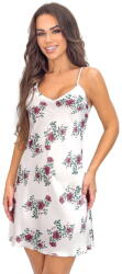 Donna Cămașă de noapte DONNA JULIA ecru-floral: M (33861 M)